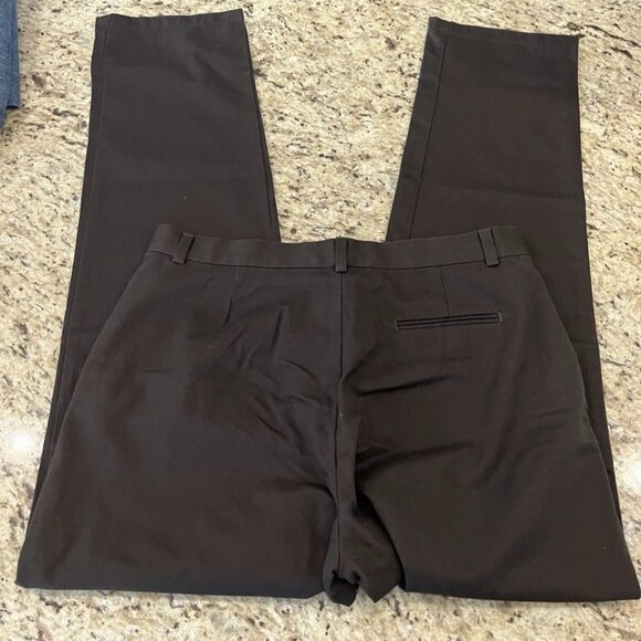 Dockers Women’s Brown Stain Defender Pants Size 16 Long 100% Cotton Chinos VTG - Picture 4 of 6